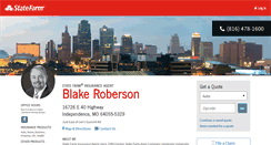 Desktop Screenshot of blakeroberson.us